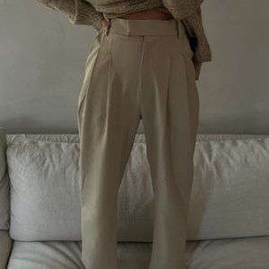 Style Addict Taupe Trousers